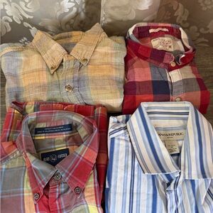 4 men's T-shirts, size M.